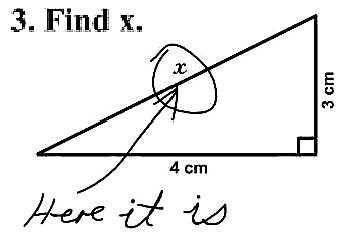 Student Exam - Find X